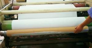 Rewinding/Unwinding of Aluminum Foil Logs